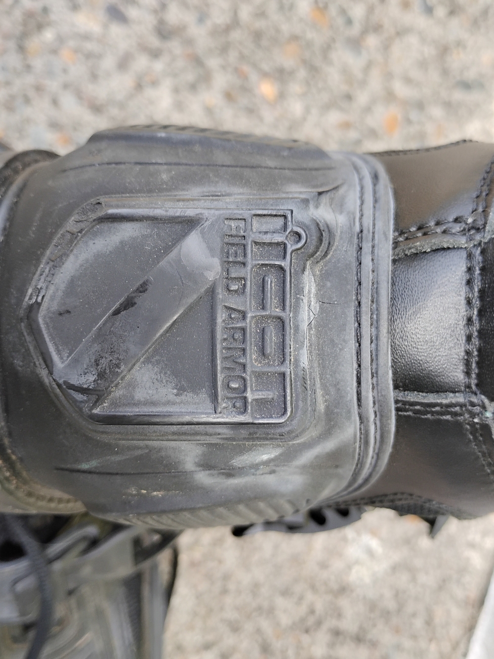 ICON Field Armor Motorcycle Boots in Black